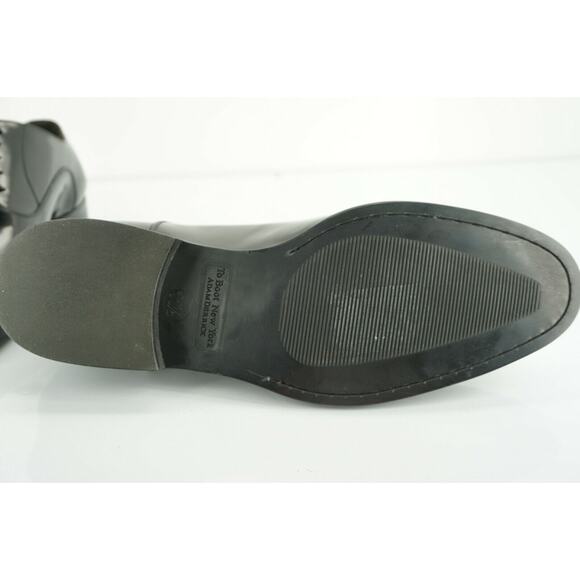 To Boot New York Wyatt Cap Toe Black Leather Shoes Size 11.5 Men's Adan Derrick - Picture 8 of 12